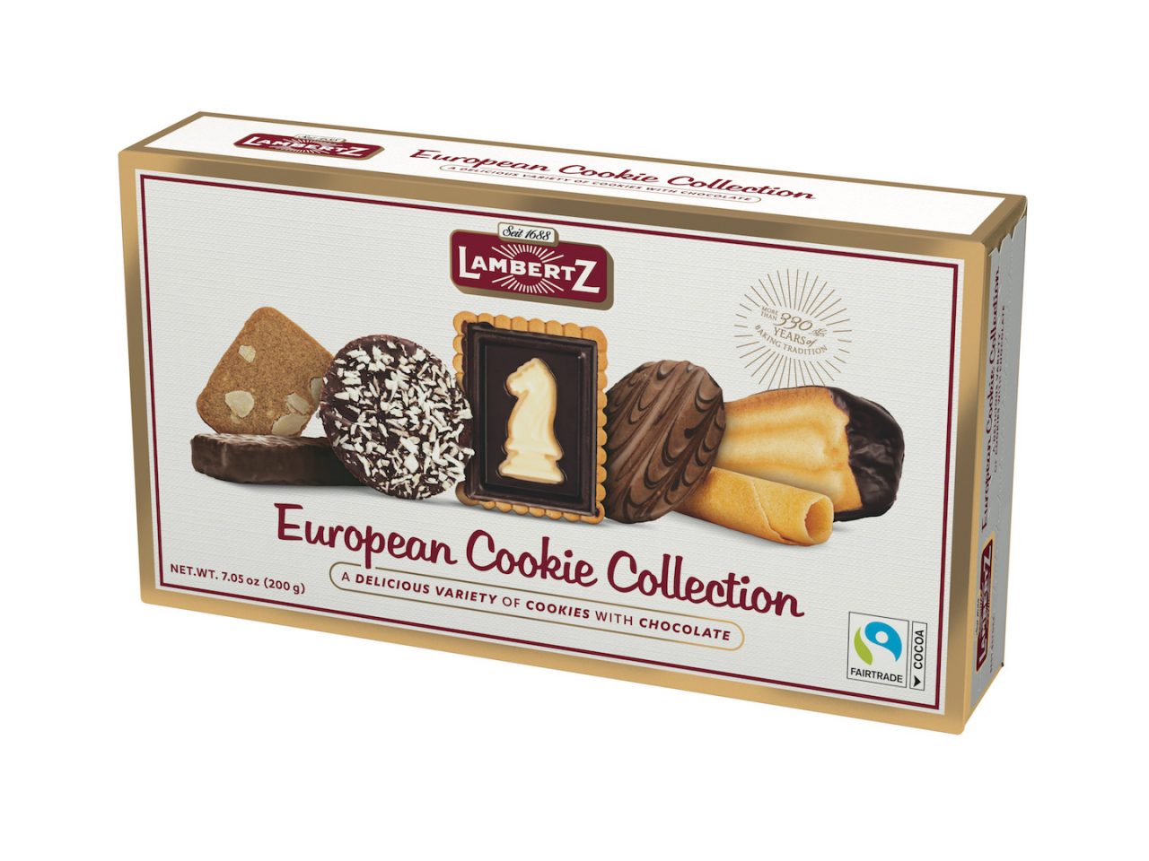 55320 Lambertz 846778 European Cookie Collection USA 200g FS