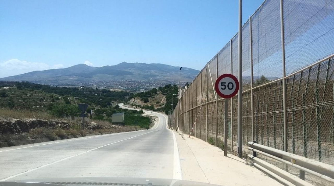 Grenzzaun von Melilla