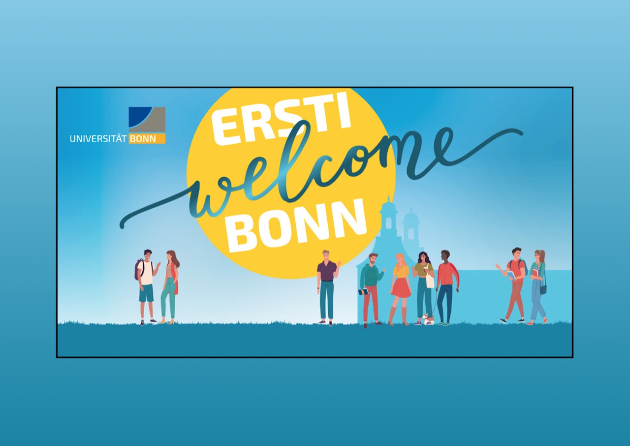 Mit dem Ersti-Welcome begrüßt die Universität ihre neuen Studierenden. Der Erstsemester-Welcome der Universität Bonn findet am 04. Oktober statt. Universität Bonn: Volker Lannert
