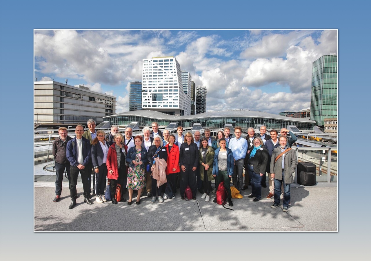 Die Gruppe aus Wirtschaft, Politik, Verwaltung sowie Handels- und Mobilitätsorganisationen informierte sich in Utrecht. Foto: Sascha Engst/Bundesstadt Bonn